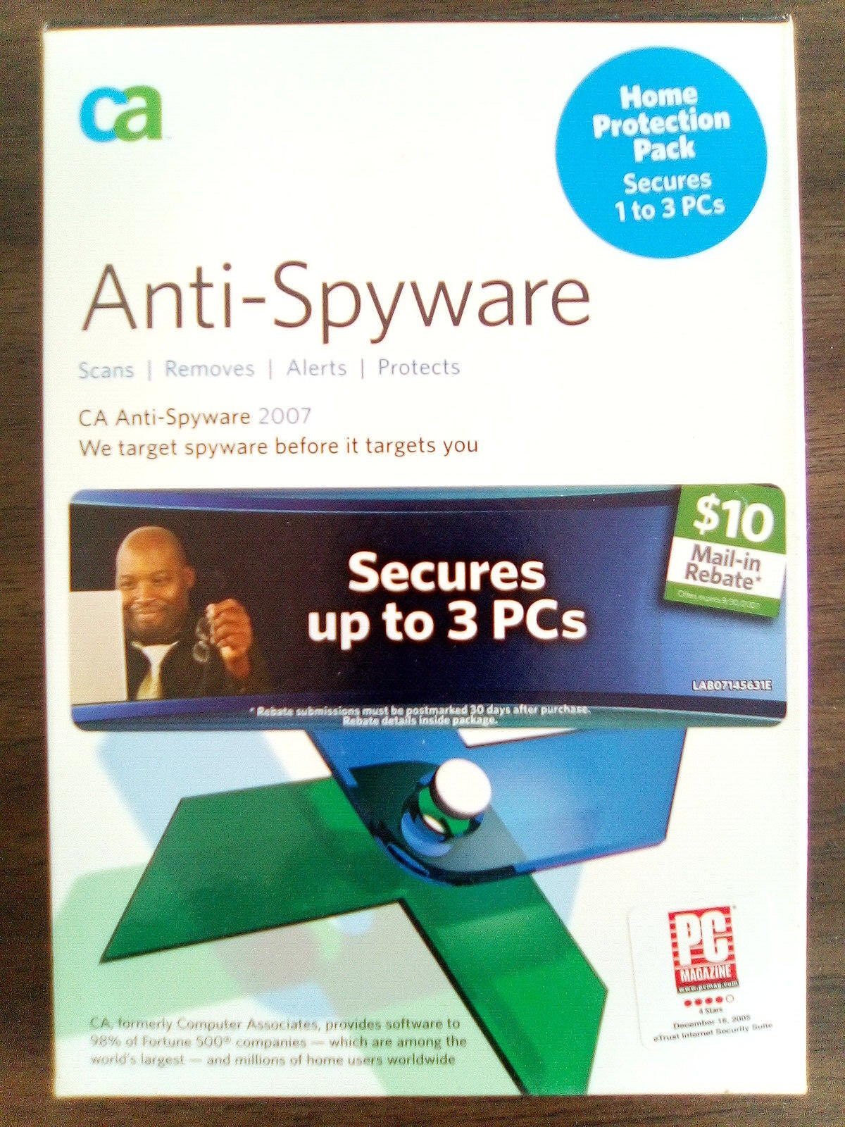 CA Anti-Spyware 2007 (for up to 3 PCs)