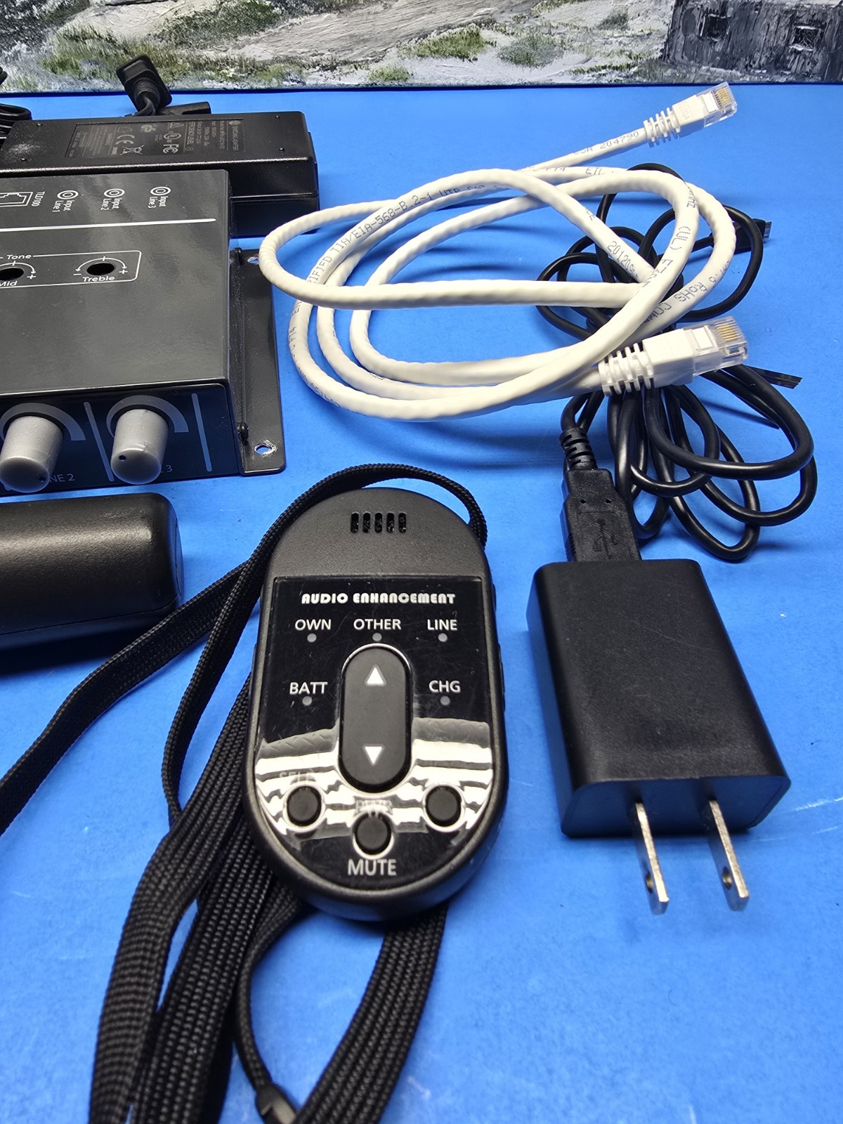 Audio Enhancement CA-50 Classroom Amplifier System AC Adapter Power ETC.