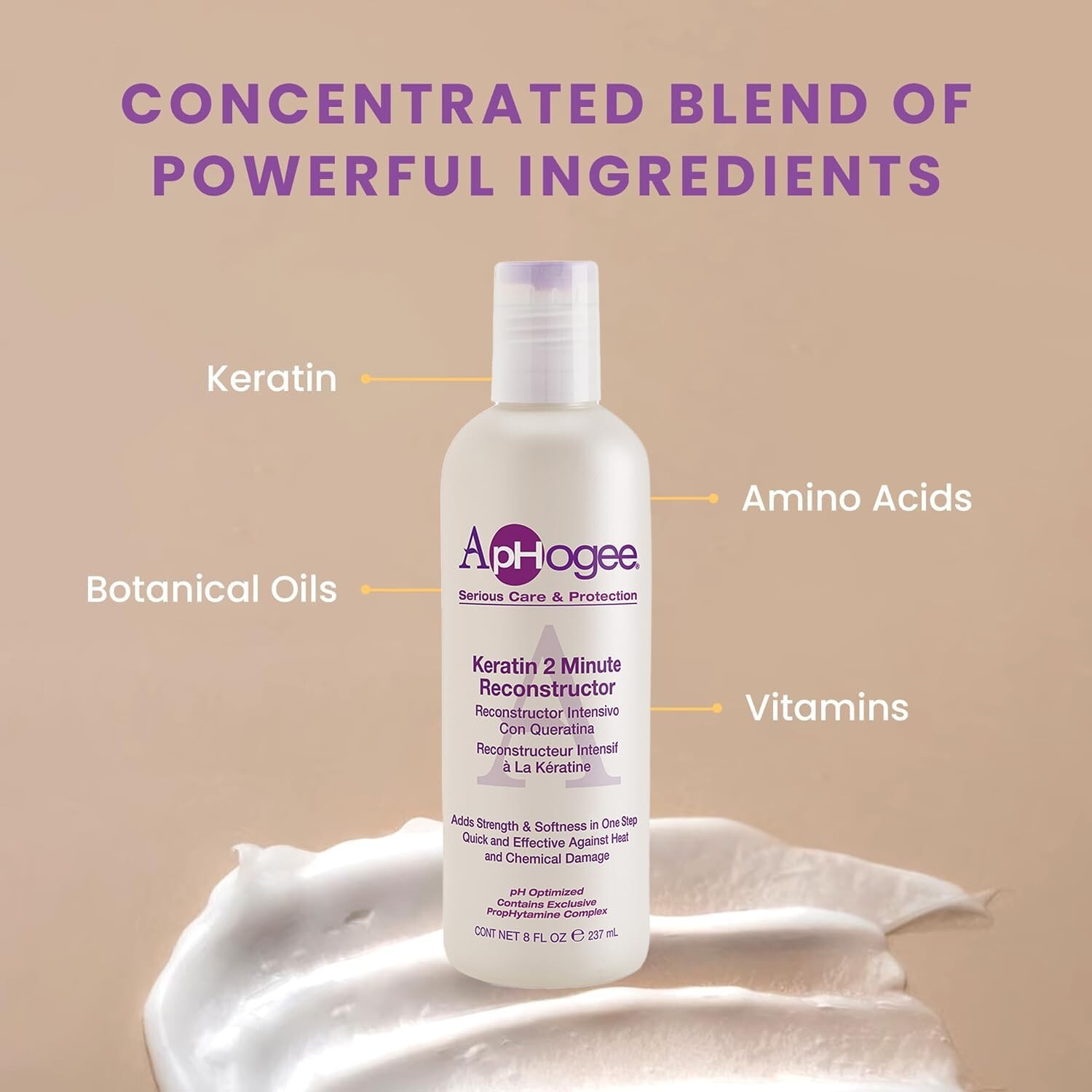 Aphogee Keratin 2 Minute Reconstructor 8oz