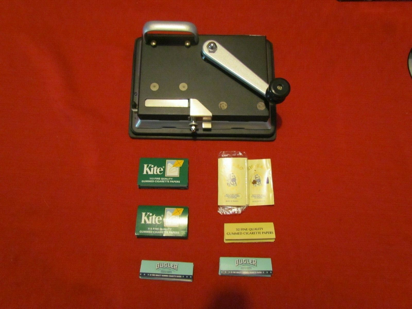 TOP O MATIC CIGARETTE MAKER TOBACCO INJECTOR MACHINE KINGS 100'S PAPERS