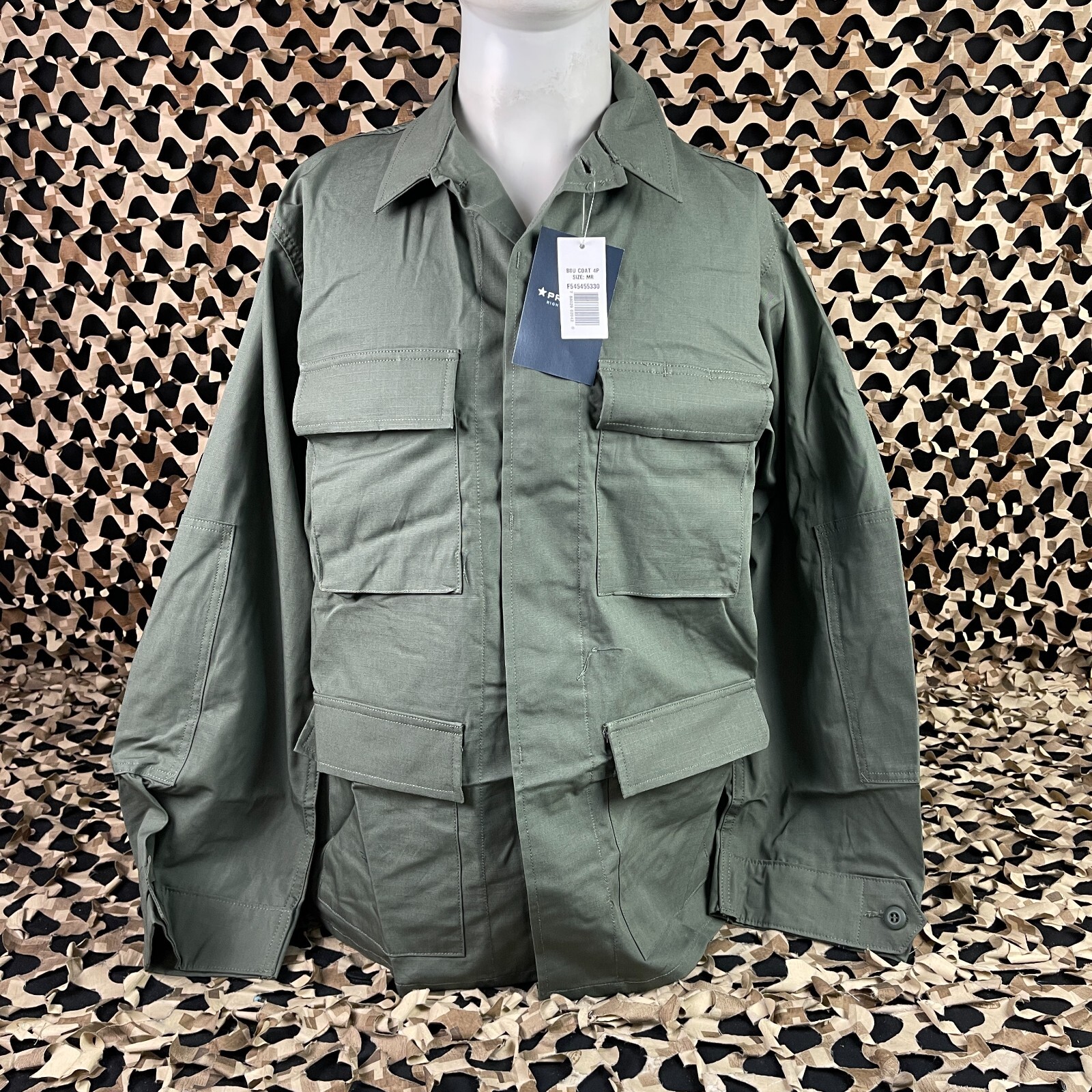 NEW BDU Propper Jacket - Olive - Small Regular