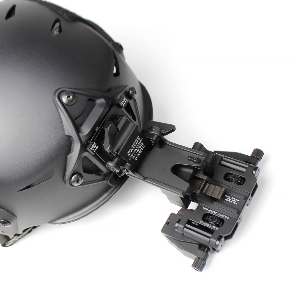 Night Vision Goggles NVG Arm Mount+Dual Binocular Bridge Helmet Mount for PVS14