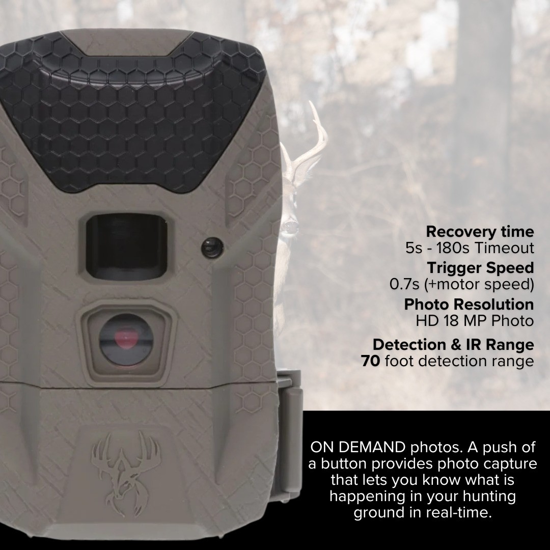 Wildgame Innovations Spark 2.0 Combo Lightsout 18MP Trail Camera 6 Pack Bundle
