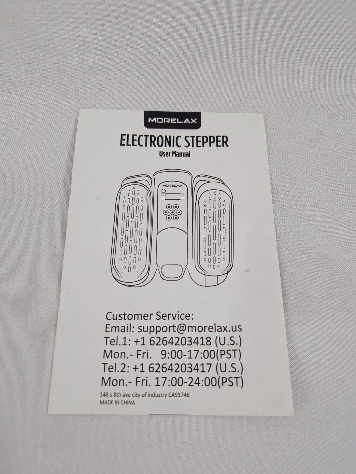 Morelax Under Desk Elliptical Machine - Electric Pedal Exerciser