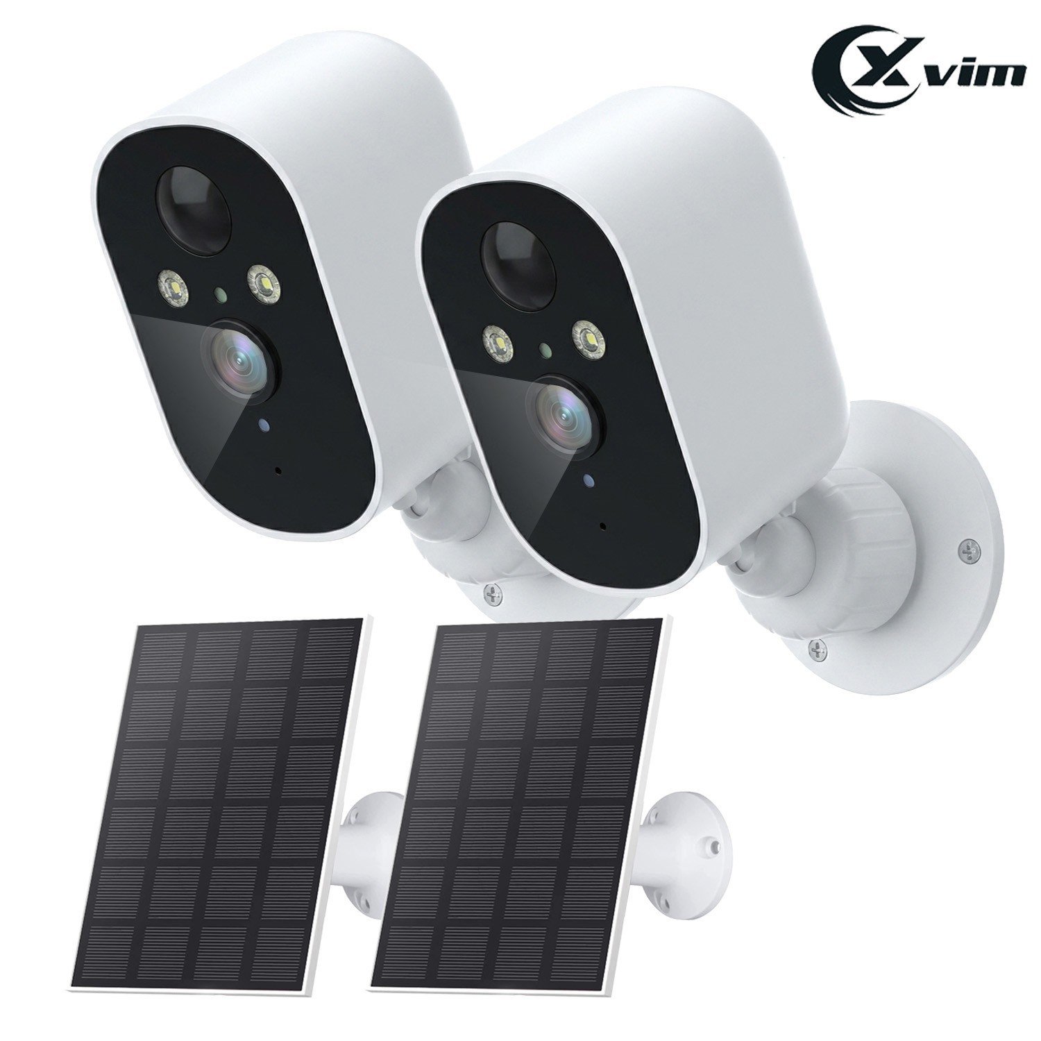 XVIM 1080P Solar Battery Camera WiFi Wireless Security Camera System NightVision