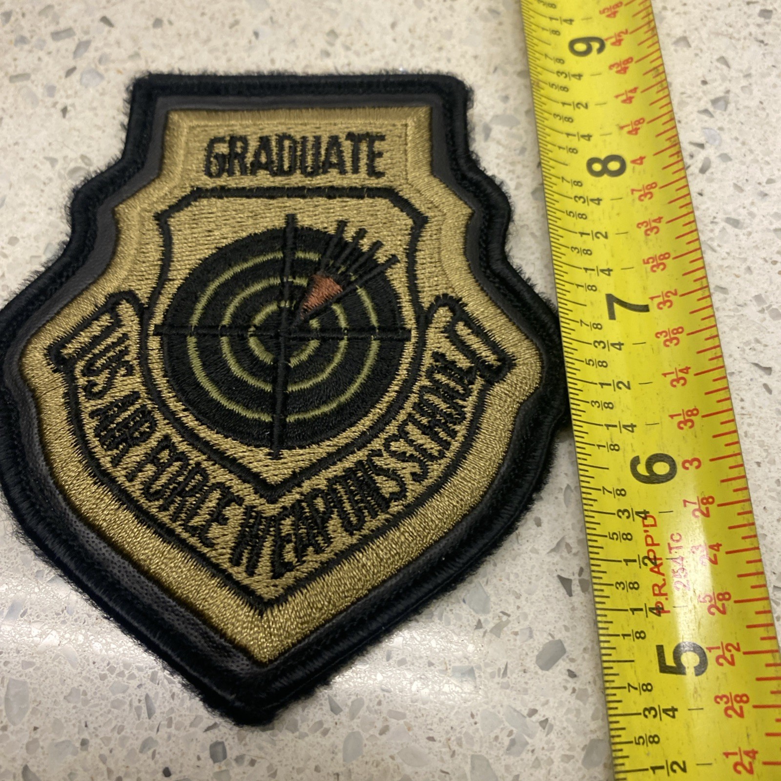 Military Patch Graduate USAir Force Weapons School