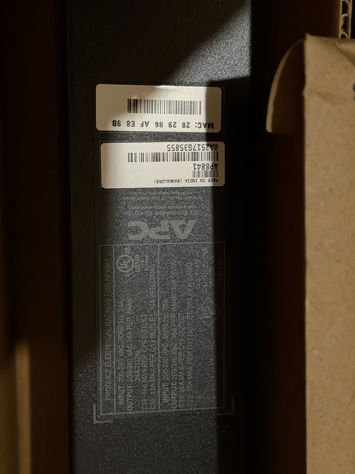 APC AP8841 Metered Rack Power Distribution Unit