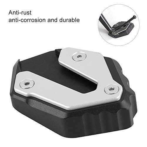 Motorcycle Kickstand Pad, Foot Side Stand Extension Pad Support Plate Fit for
