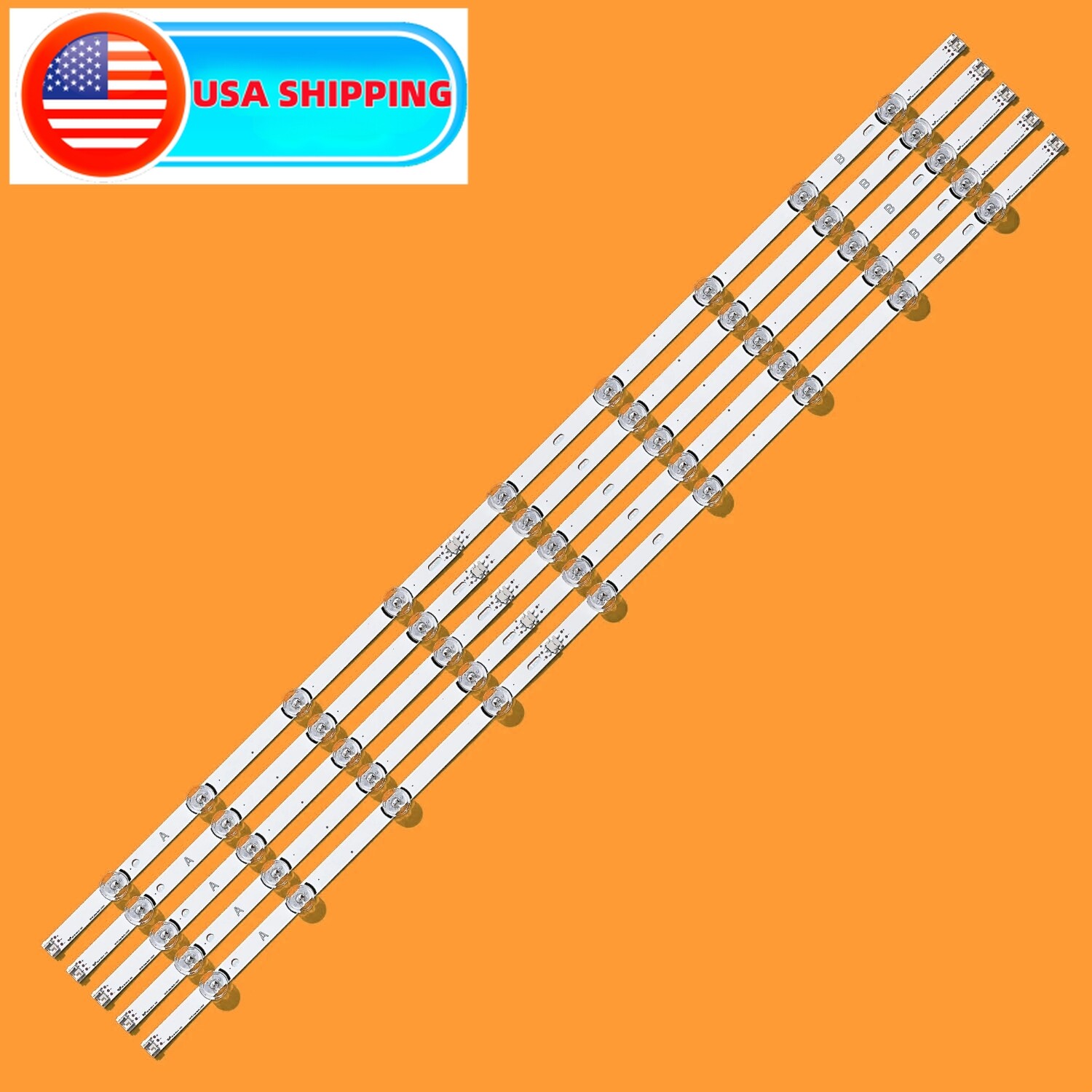 10pcs/set New LED Strips For LG 50LF6100 50LF6090 50LB5800 50LF5610 50LB6500