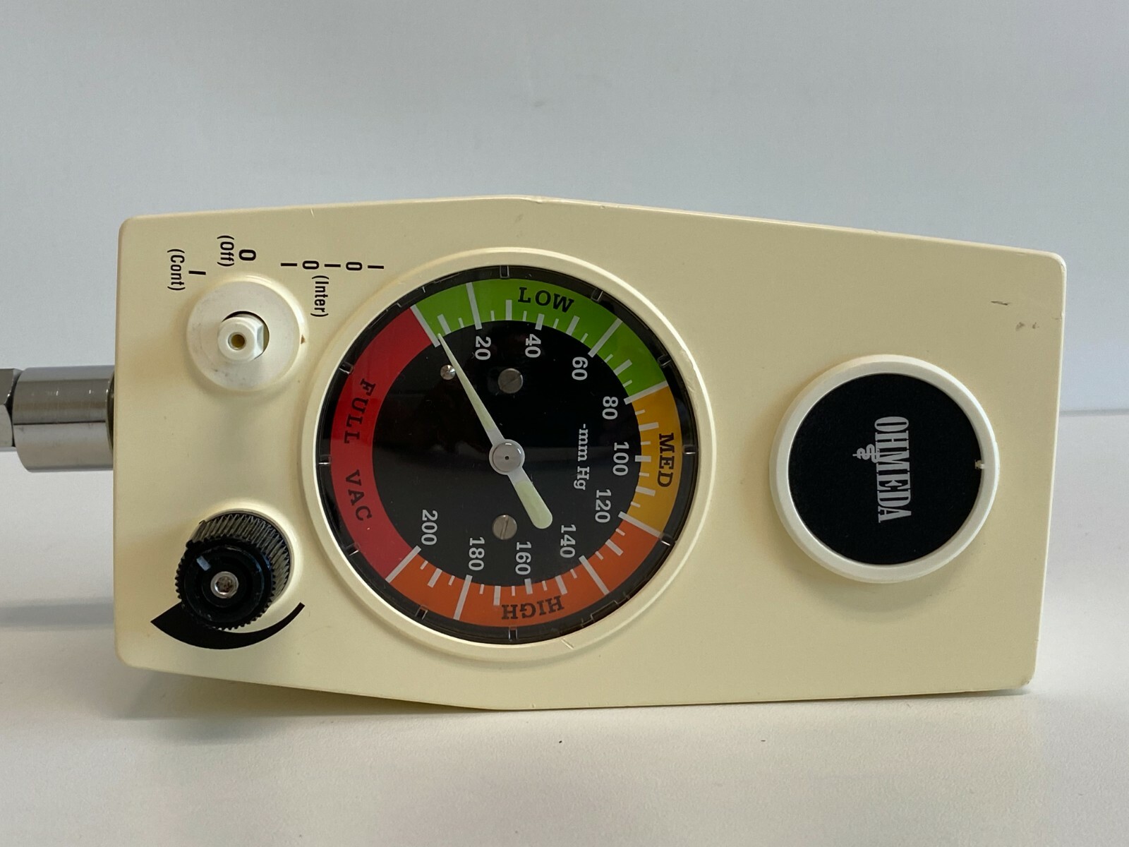 PP30-19: Ohmeda Vacuum Unit - Missing a knob