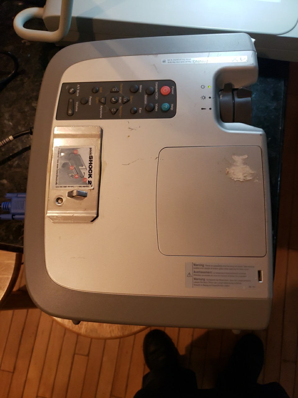 Epson PowerLite 8p EMP-800 3CD XGA Conference Room Projector FREE SHIP