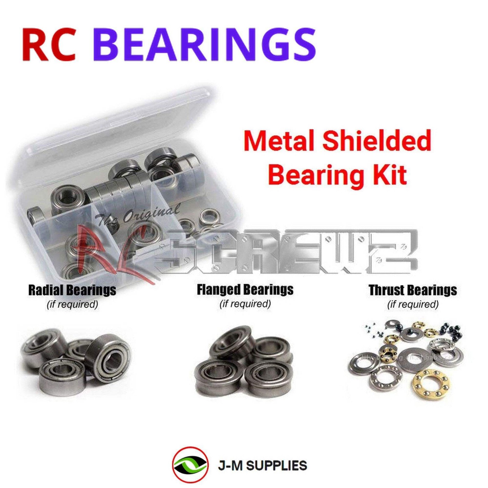 RCScrewZ Metal Shielded Bearings kyo200b for Kyosho Mini-Z MX-01 4x4 32522 | SET