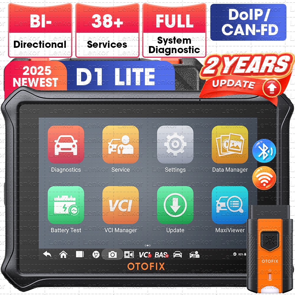 2025 OTOFIX D1 Lite Bidirectional Full System Diagnostic Tool Key Coding Scanner