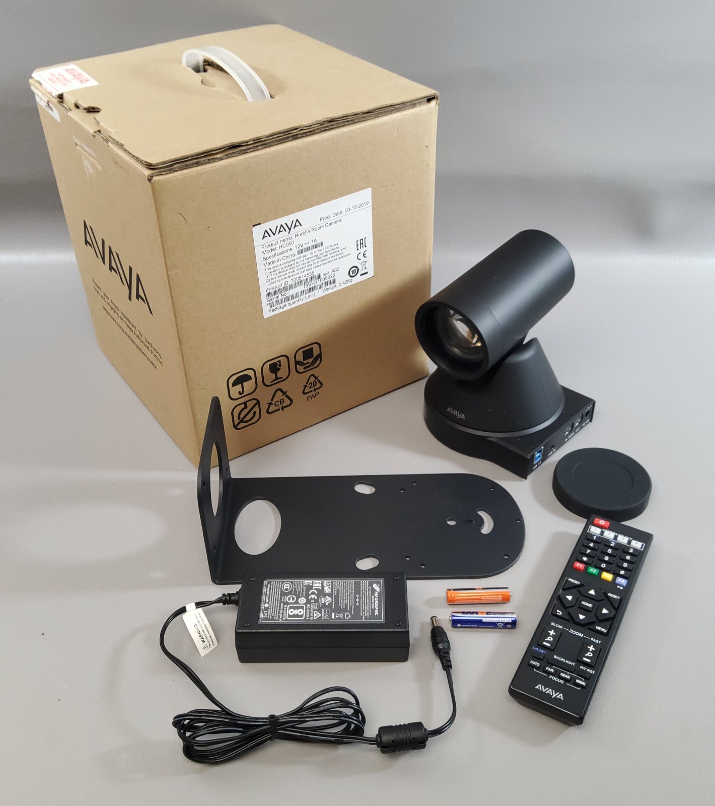 Avaya HC050 Huddle Room Presentation Camera New