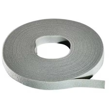 Rip-Tie W-75-1Rl-Gy Cable Tie Roll, 75 Ft L, Gray, Nylon, Polyethylene, 50 Lb
