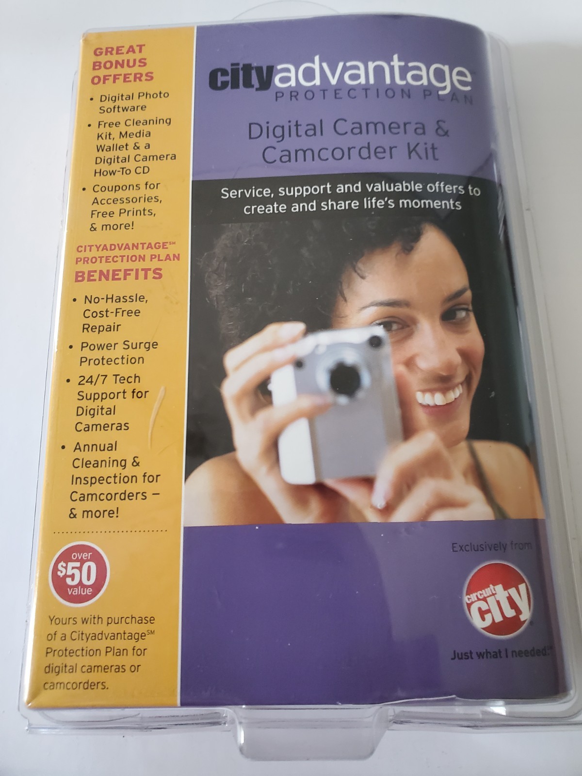 Citi Advantage Protection Plan Digital Camera And Camcorder Kit From Circut City