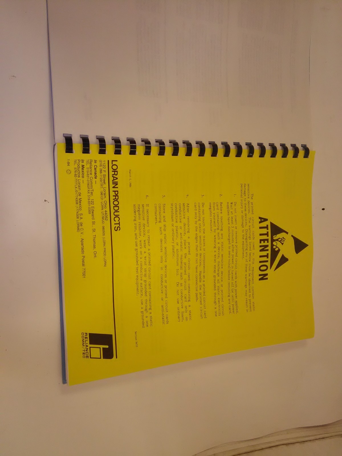 Lorain Power Equipment Manual C169