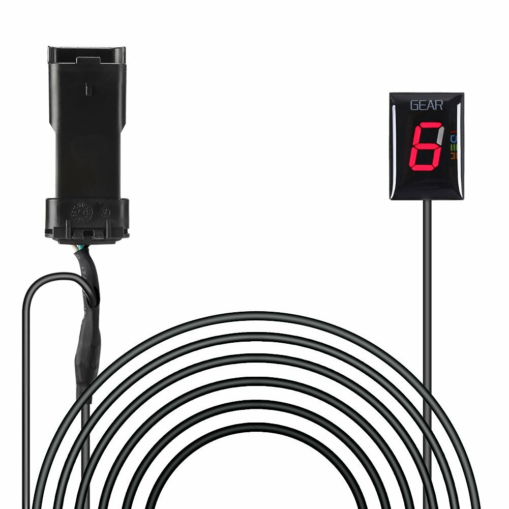 Motorcycle Gear Indicator RED LED Display for Ducati Monster Scrambler Hyper