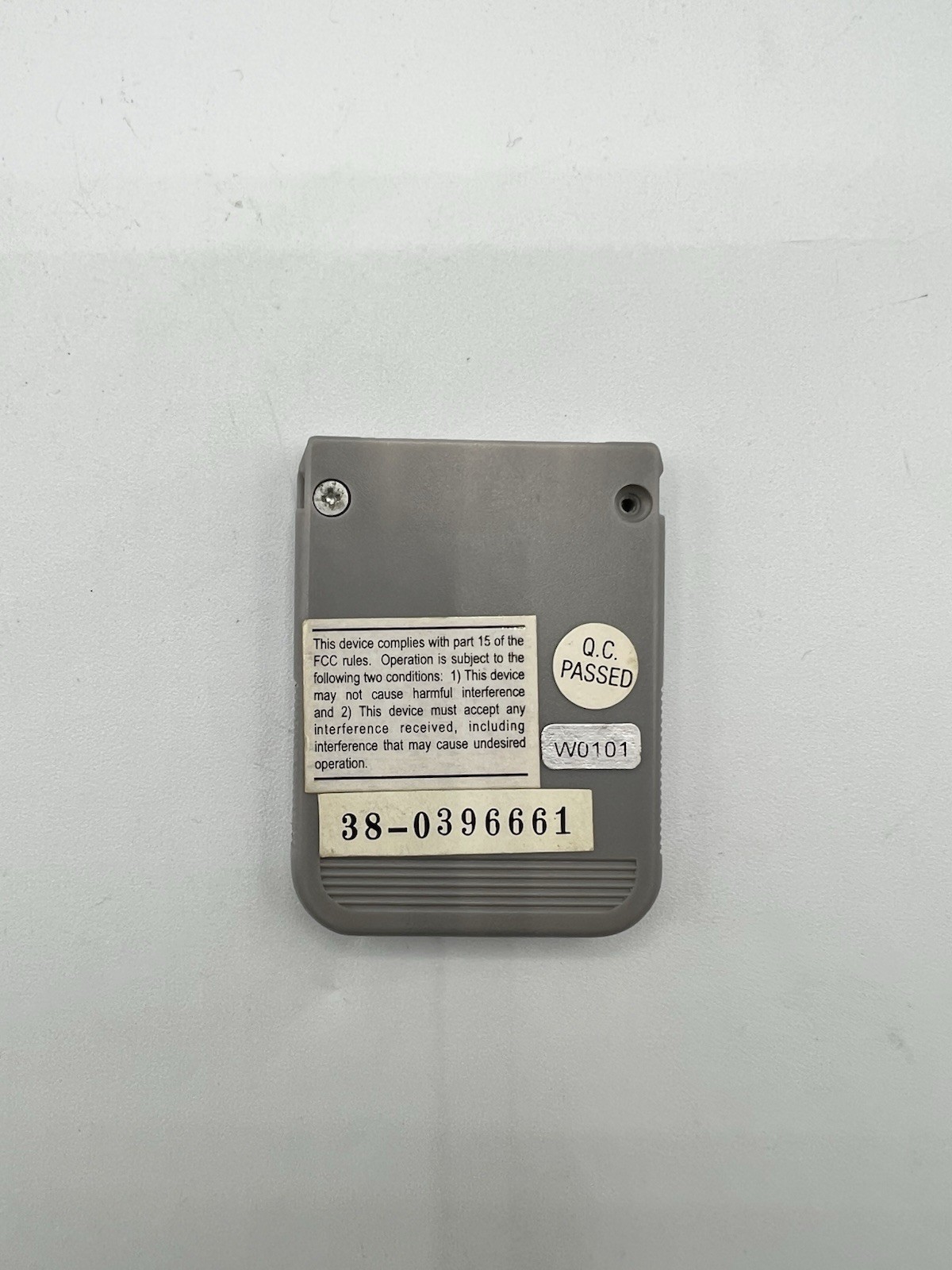 Performance PlayStation 1 PS1 Gray Memory Card