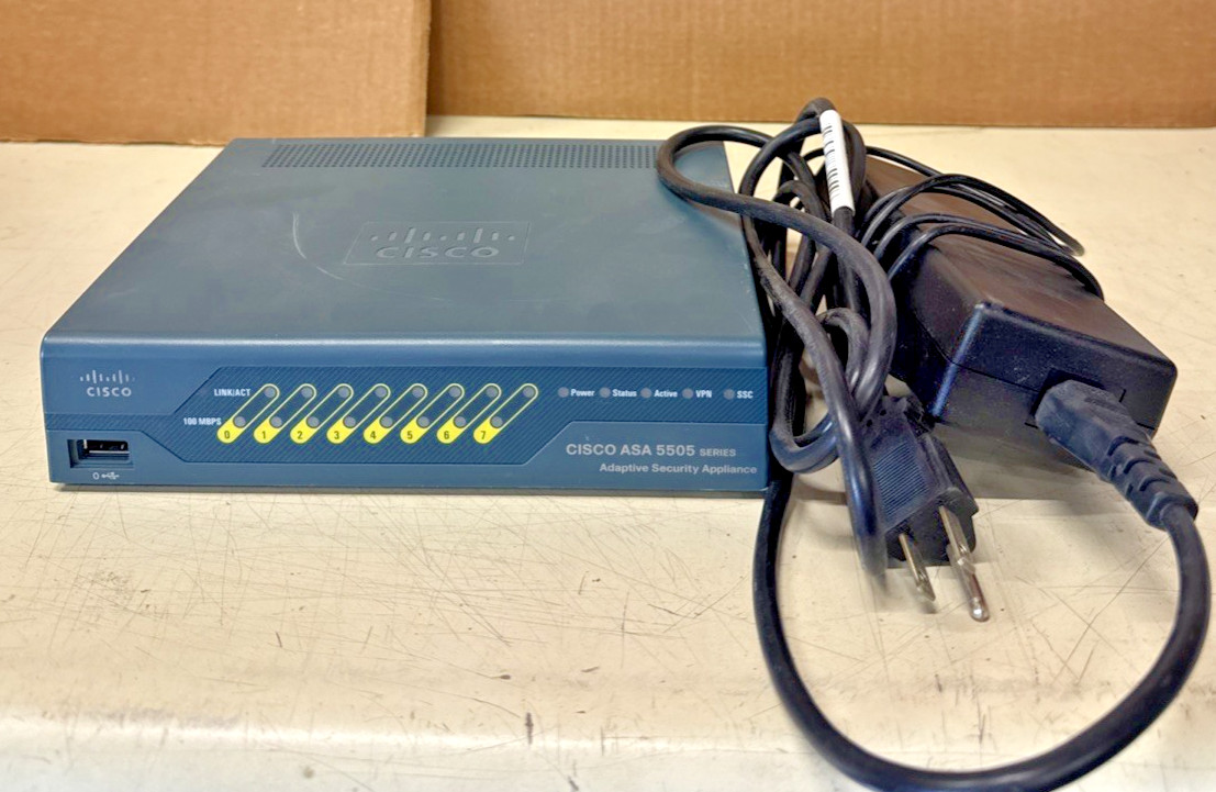 Cisco ASA 5505 Series Adaptive Security Appliance ASA5505   BE23