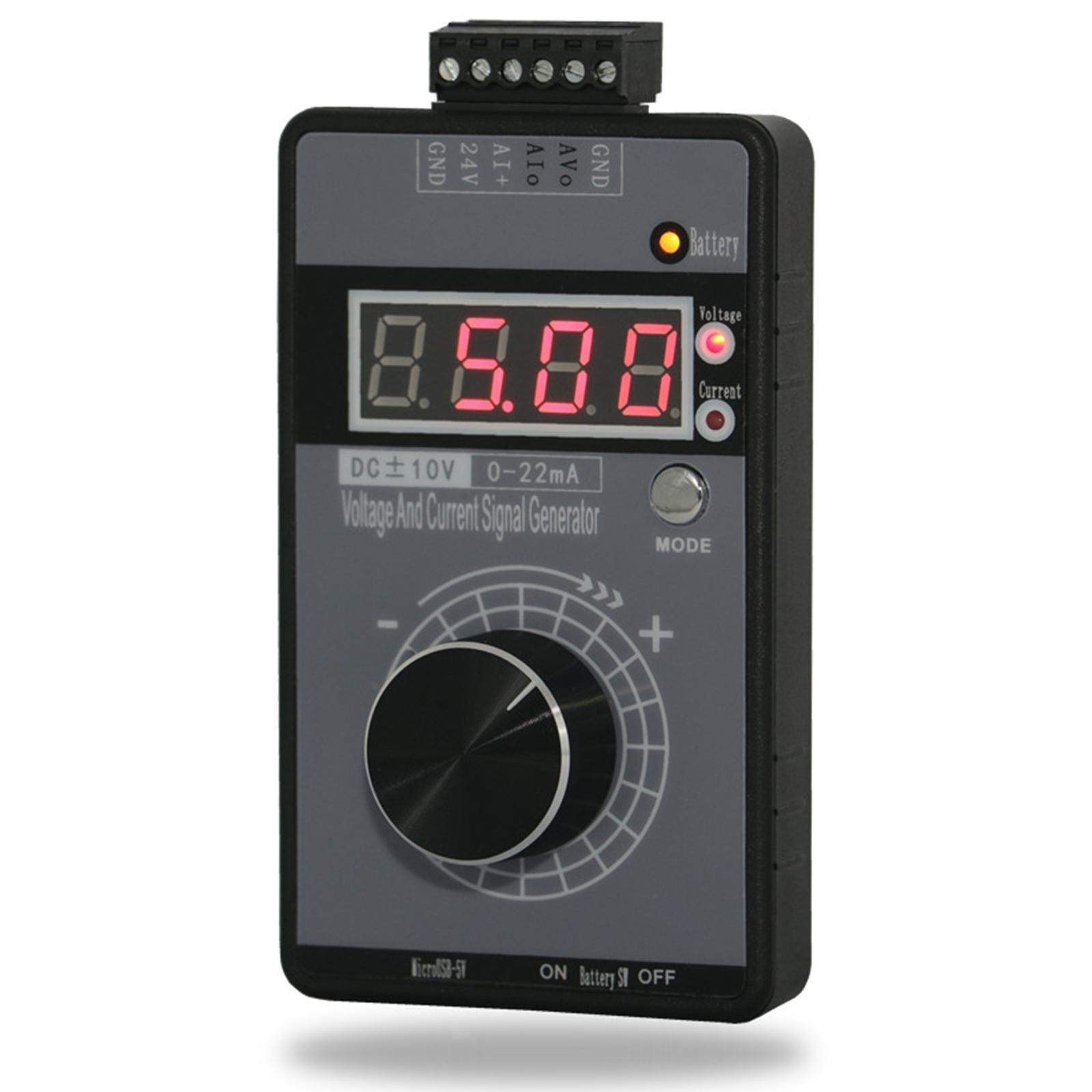 Adjustable Signal Generator Rechargeable Panel Value Adjusting 0-20MA 4-20MA