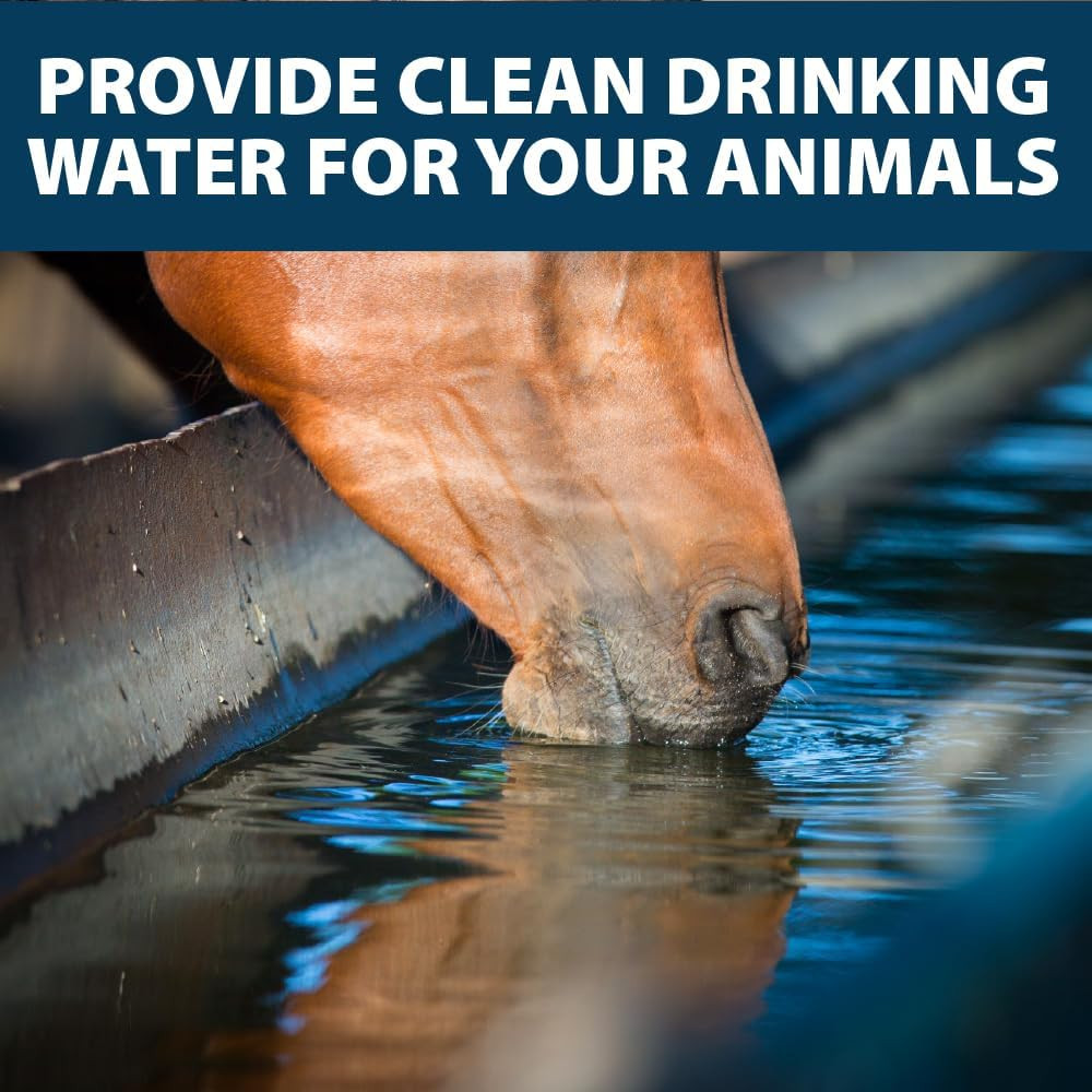 Stock Tank Defense, Livestock Water Trough Cleaner, Clean Drinking Tanks for ...