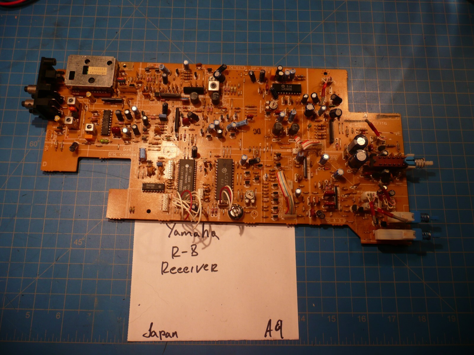 Yamaha R-8 Receiver Replacement Parts Circuit Board Part # LC7716