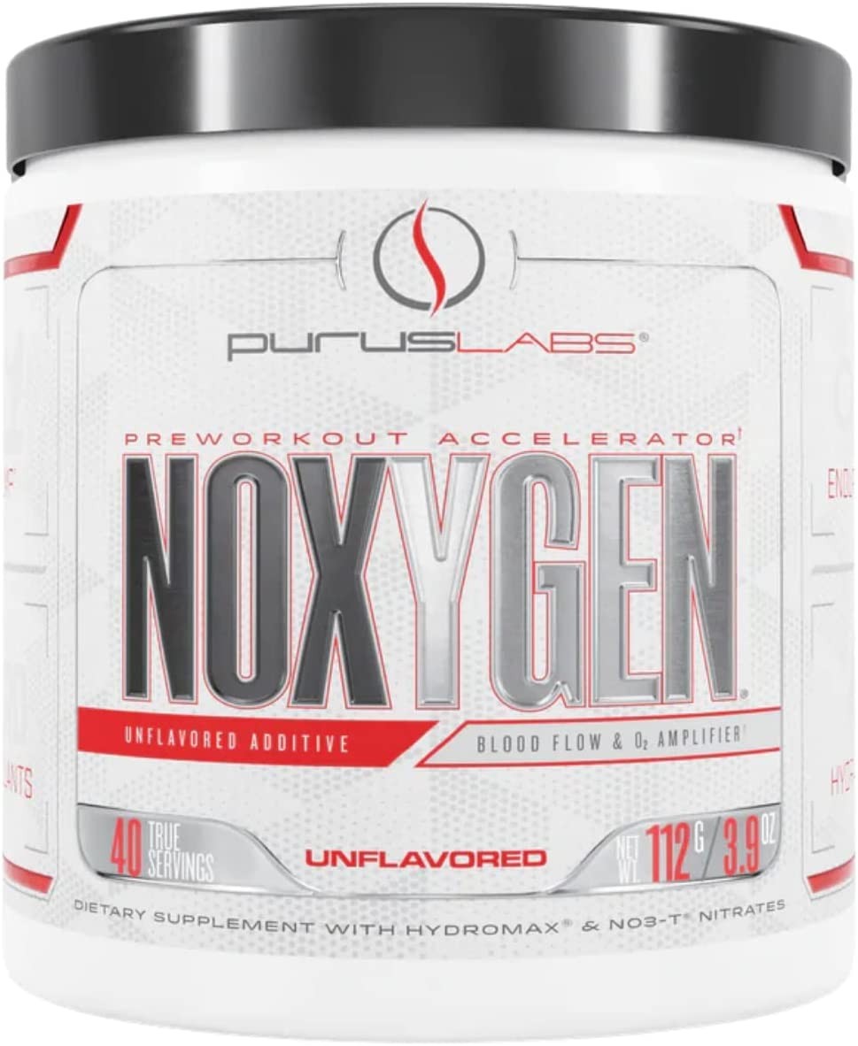 Purus Labs Noxygen Fast Acting Nitric Oxide Booster 40 Servings - Unflavored