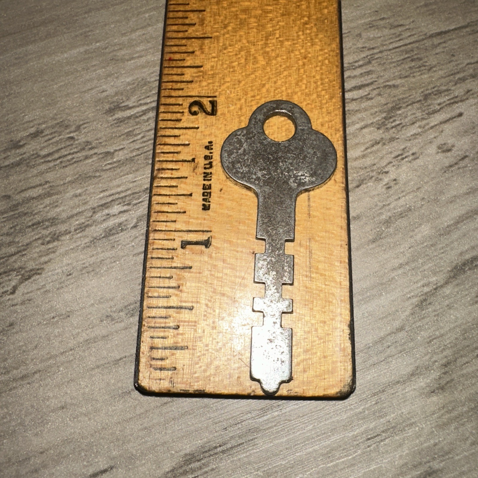 Yale & Towne Manufacturing Co. Skeleton Key Yale Junior Flat Key￼