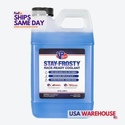 VP Racing 2301, One Coolant Race Ready Stay Frosty 64Oz Performance Racing Parts