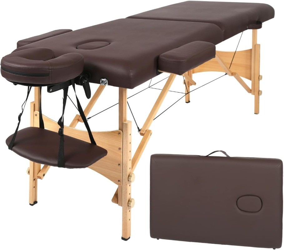 PayLessHere Portable Massage Table24inche Wide Lash Bed2Folding Heigh Adjustable