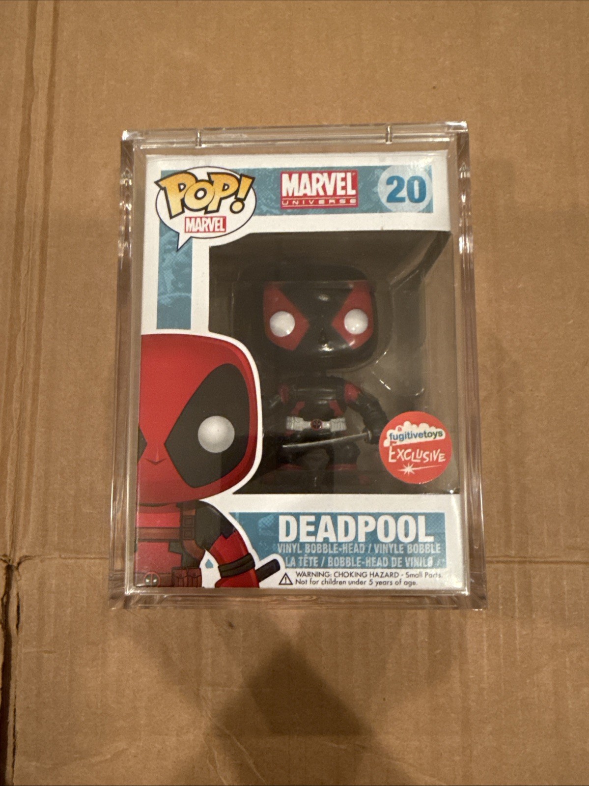 Deadpool (inverse) #20 Marvel Funko with Hard Pop Armor