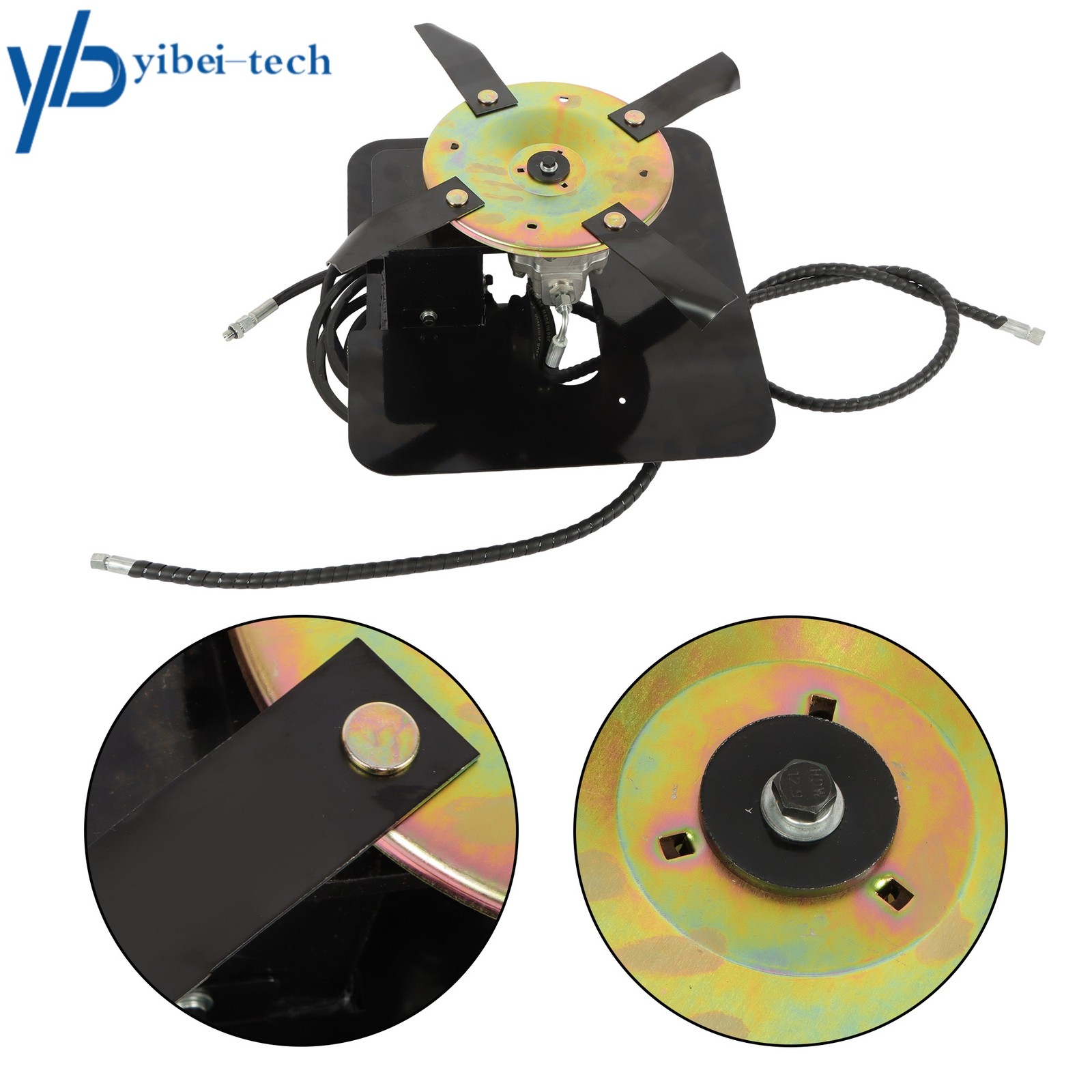 1 ton-1.5 ton Mini Excavator Accessories Hydraulic Grass / Brush Cutter Mower