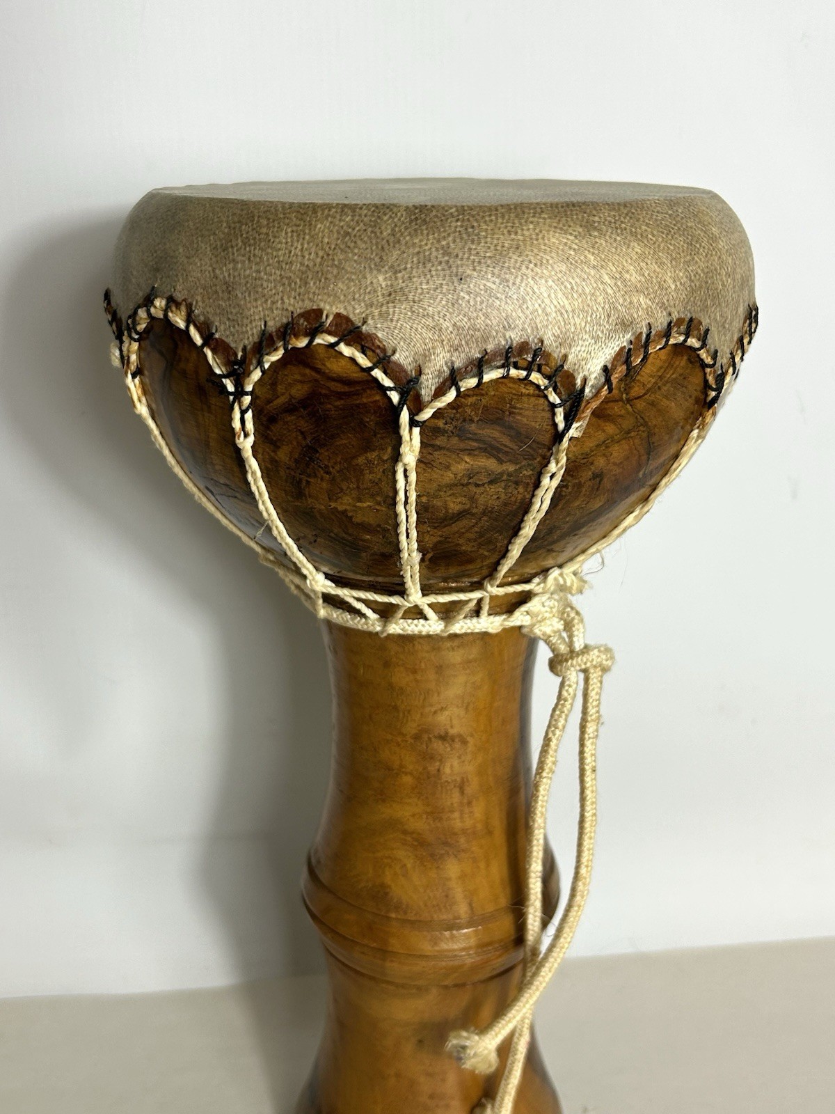 Vintage African Goblet Drum - Percussion Djembe Bongo