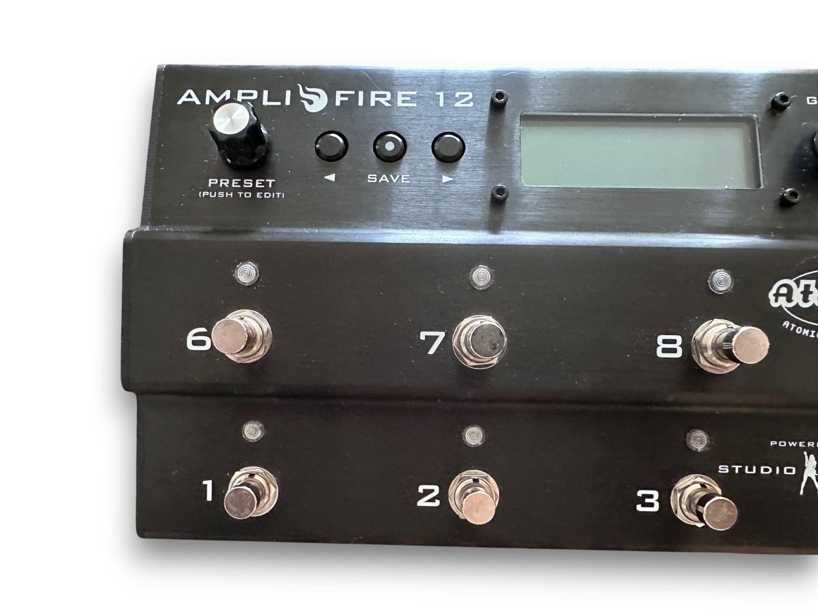 Atomic AmpliFIRE 12 Guitar Multi-Effects Amp Modeler Pedal
