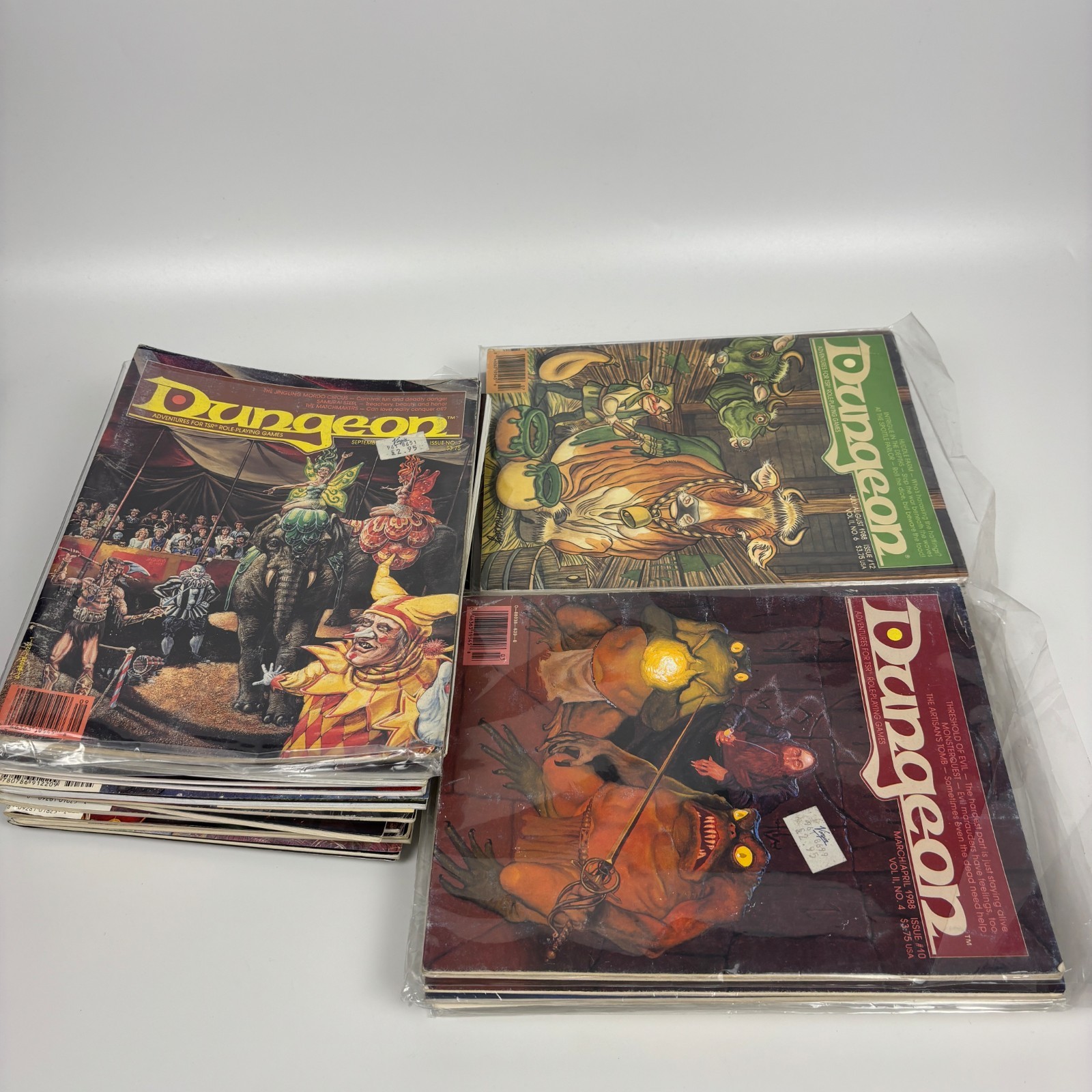 DUNGEON Magazine Issue 7 - 78 - Adventures for TSR Role Playing Games 1987- 2000