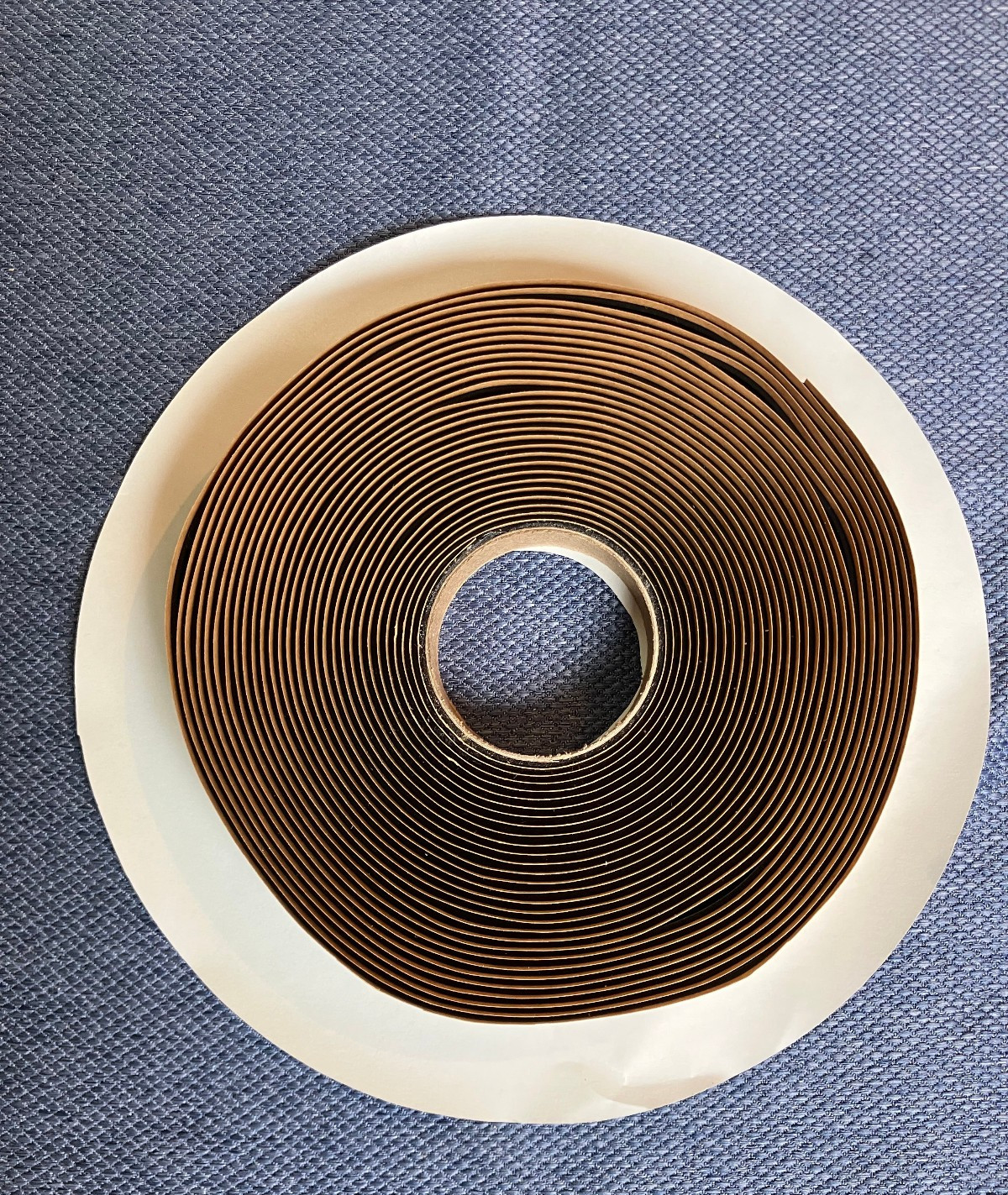 Tremco 440 Tape – 1/8" x 3/8" Black Butyl Tape      25 foot roll