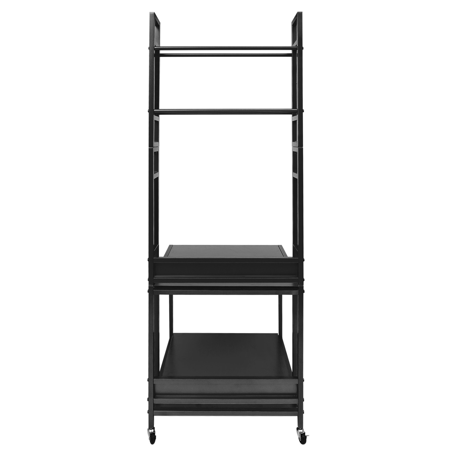 3D Printer Stand with Double Layer Filament Storage Rack Heavy Duty Mobile Table