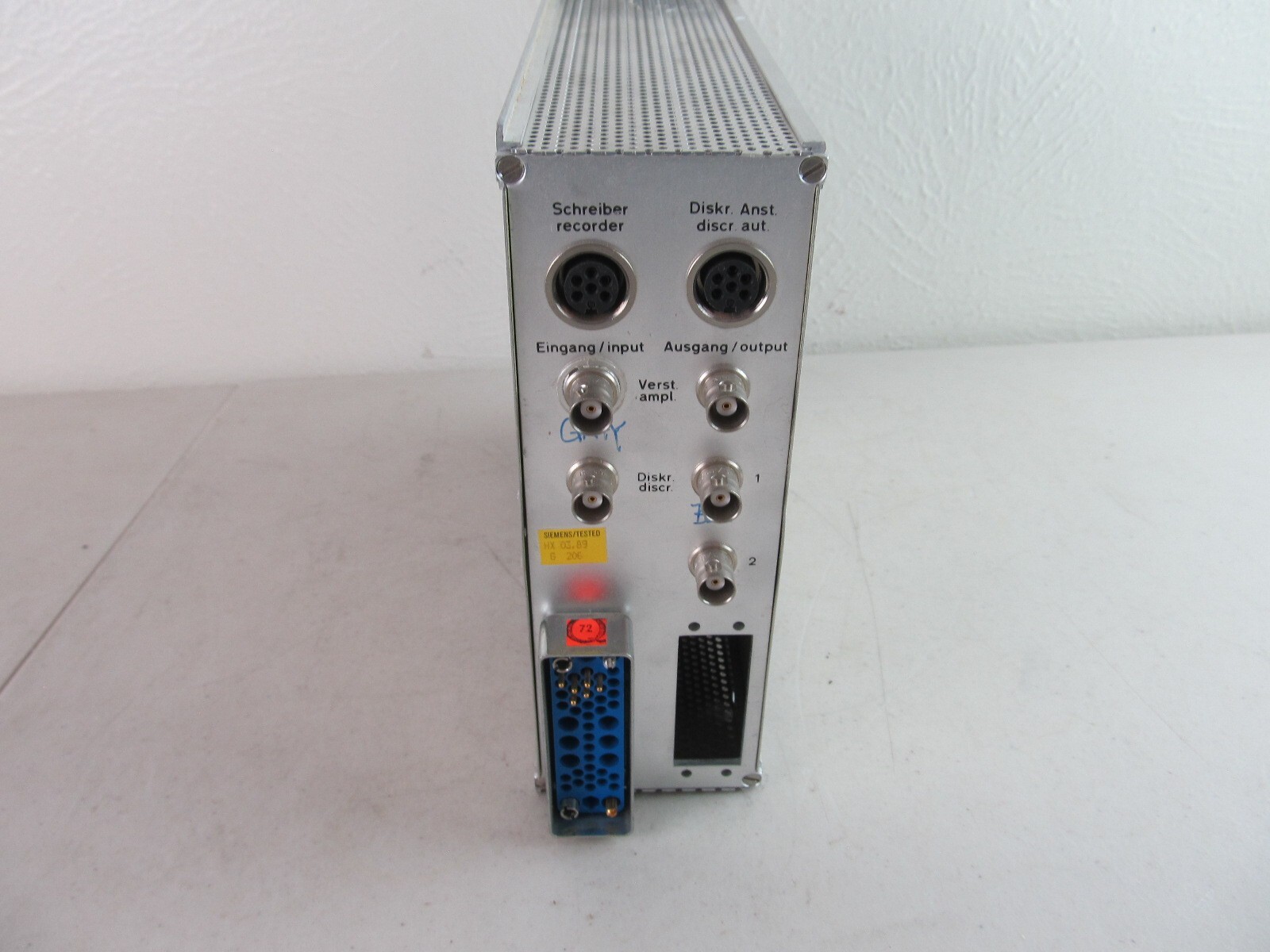 Siemens Kompaktmesskanal Plug in Module