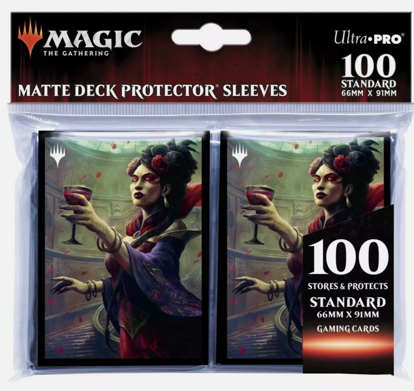 Crimson Vow Henrika, Infernal Seer 100 ULTRA PRO MTG deck protector card sleeve