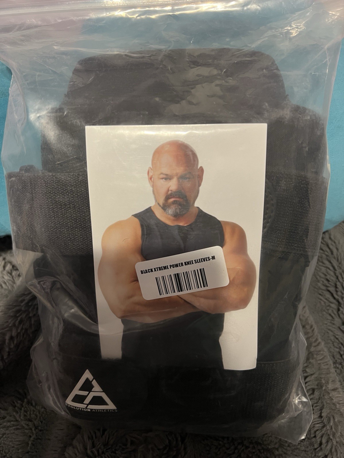 Knee Sleeves. Extreme Power/ Brian Shaw/Evolution Athletics Medium /Black/New