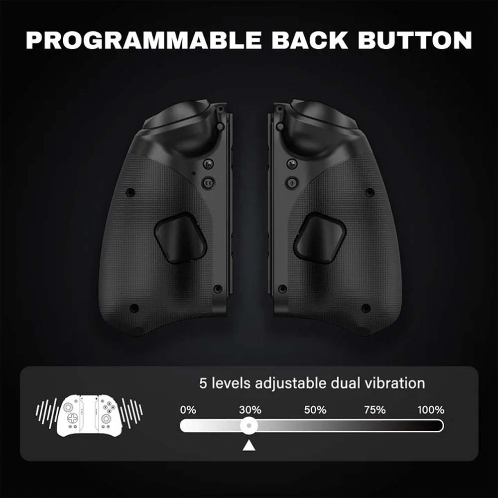 QRD Stellar T5 Wireless Controller Joy-pad for Nintendo Switch Pro Lite OLED PC