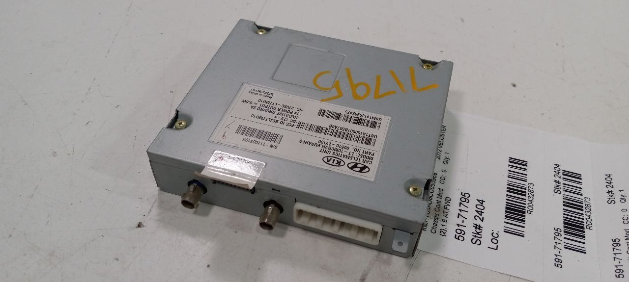 Communication Telematics Right Hand Dash Fits 12-17  Hyundai Veloster OEM