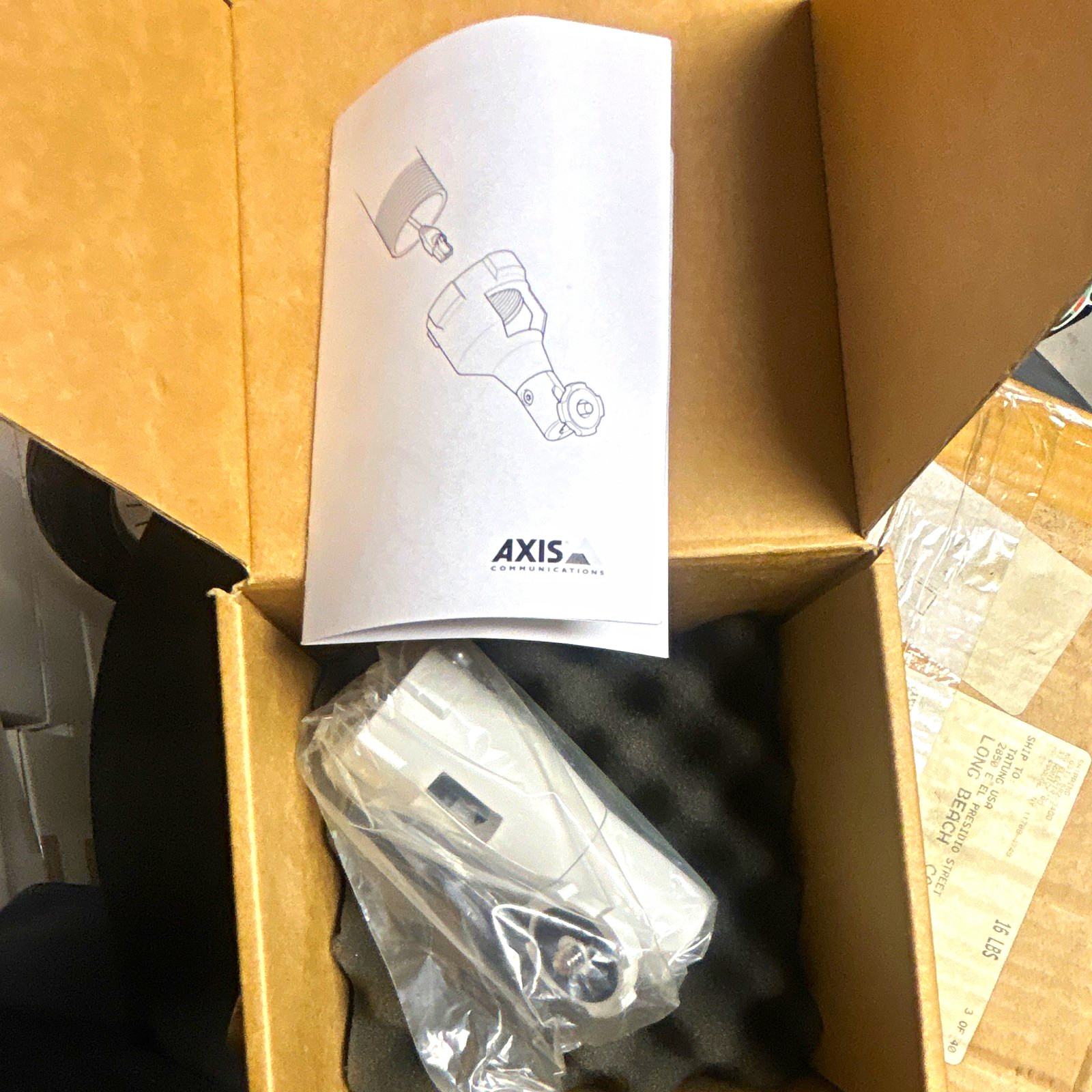 AXIS T91A04 Camera Holder/Mount, 3/4 NPS, White, MPN 5017-041