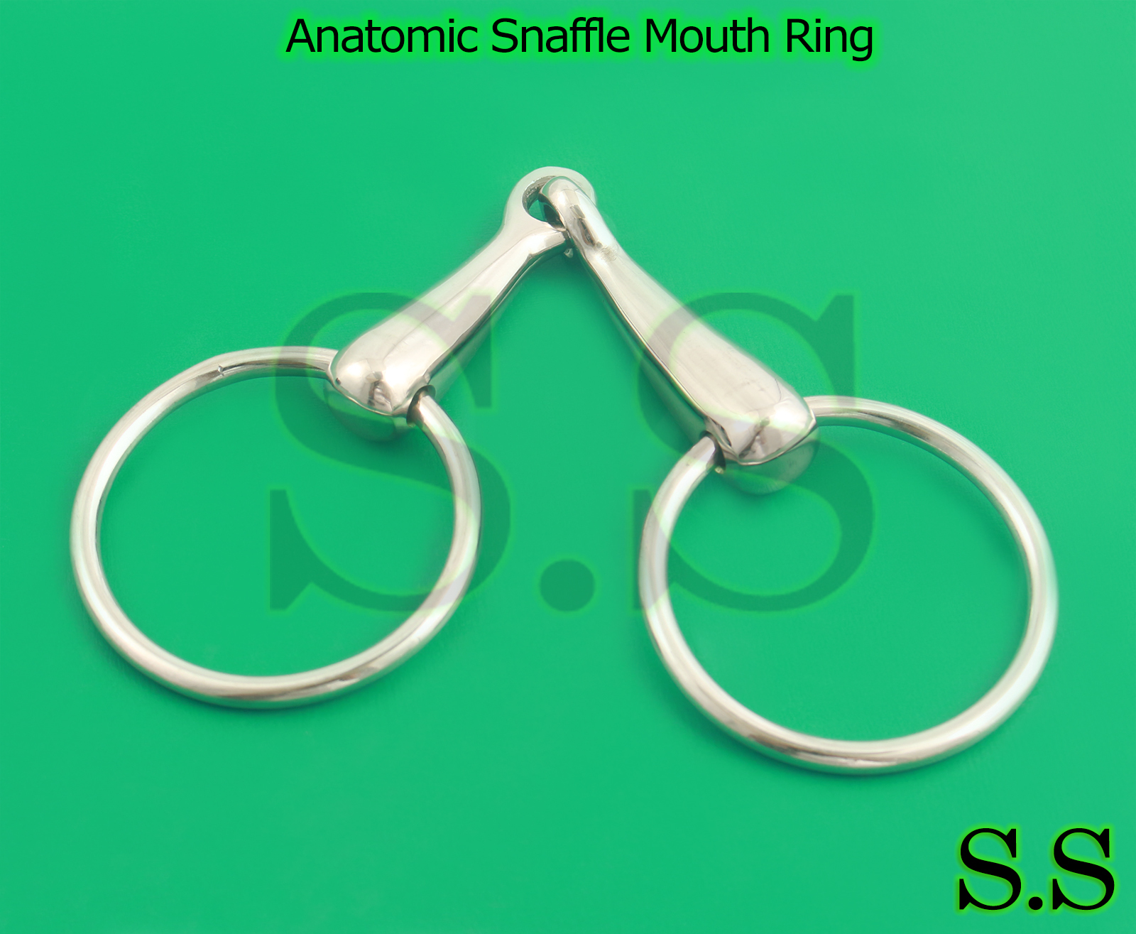 Anatomic Snaffle Mouth Asgentar Ring Stainless Steel BT-0013