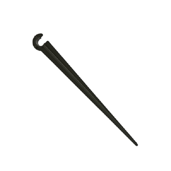 25pc 4" Drip Tube Stakes for 1/4" 6mm Vinyl - Poly Tubing SAVE $$ W/ BAY HYDRO $