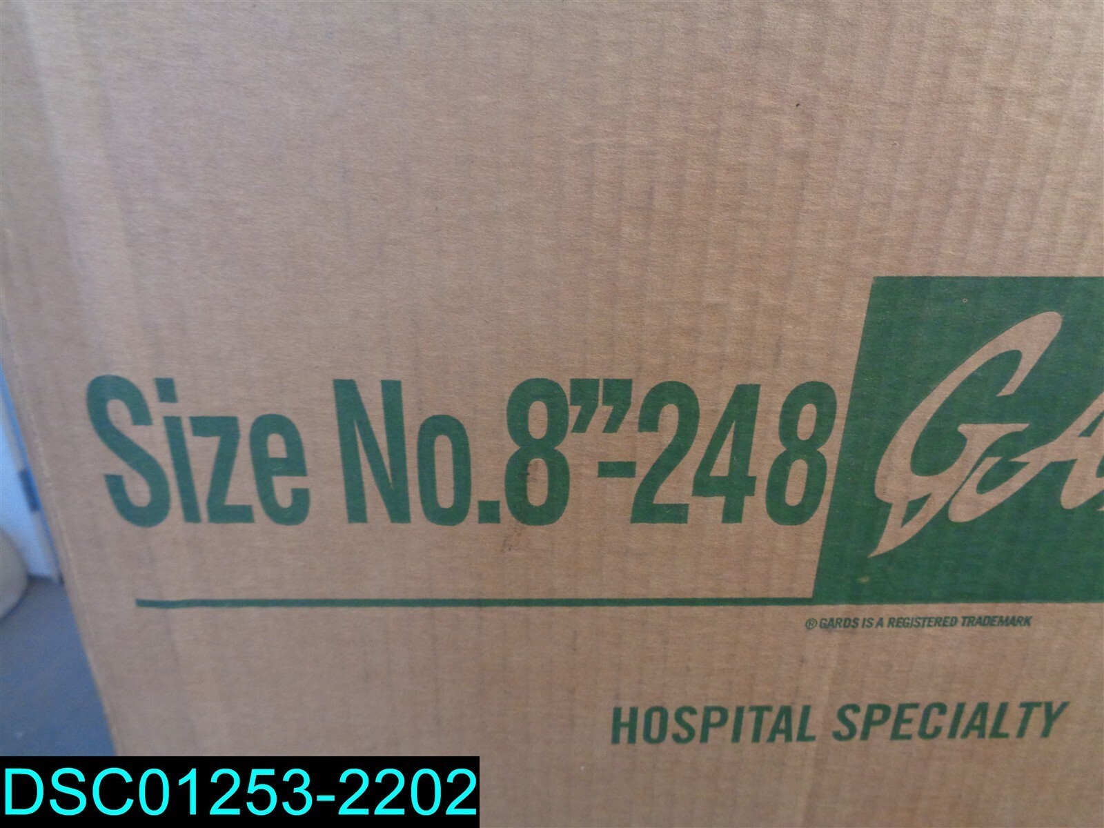 QTY=250: GARDS Regular Maxi Pads Individually Boxed