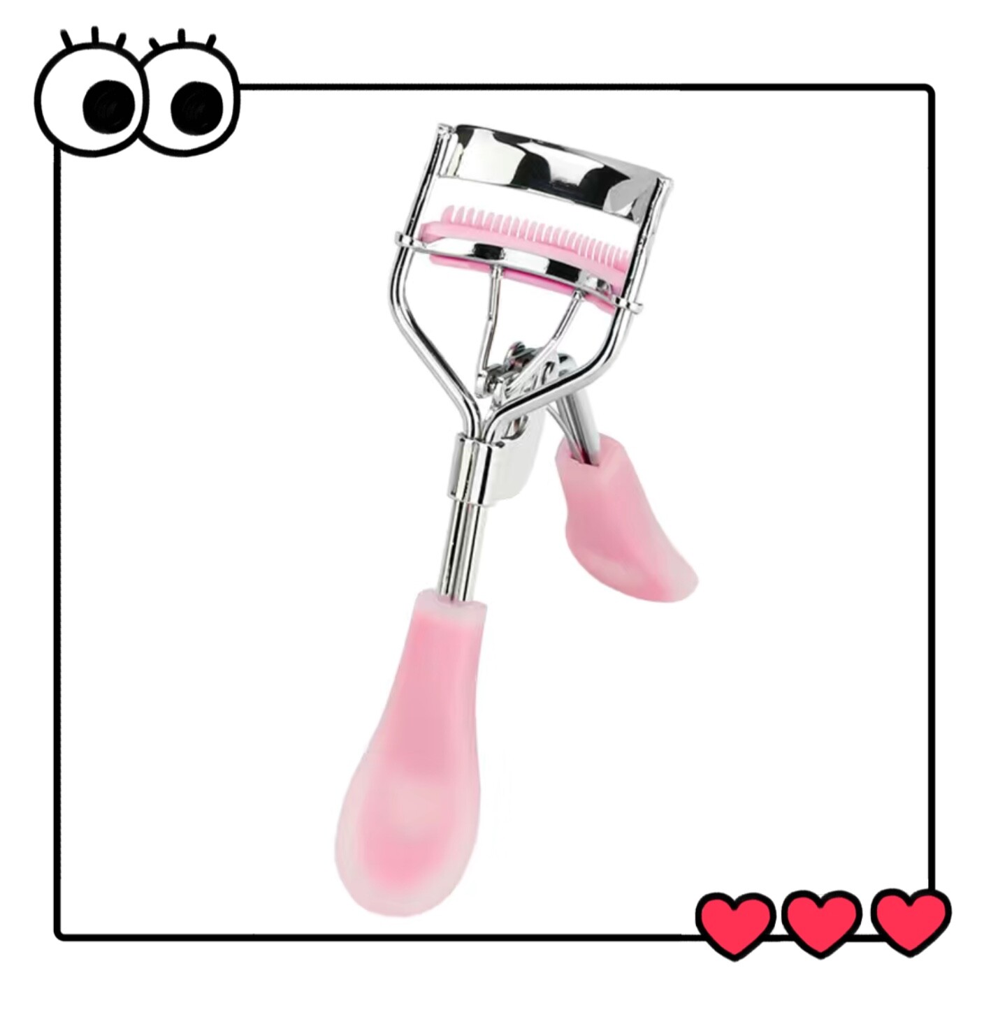 Proffessional Handle Eye Lash Curling Eyelash Curler Clip