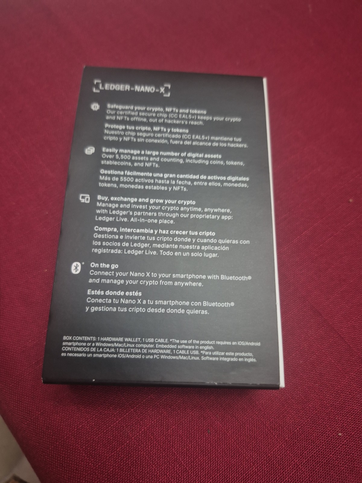 New In Box Ledger Nano X