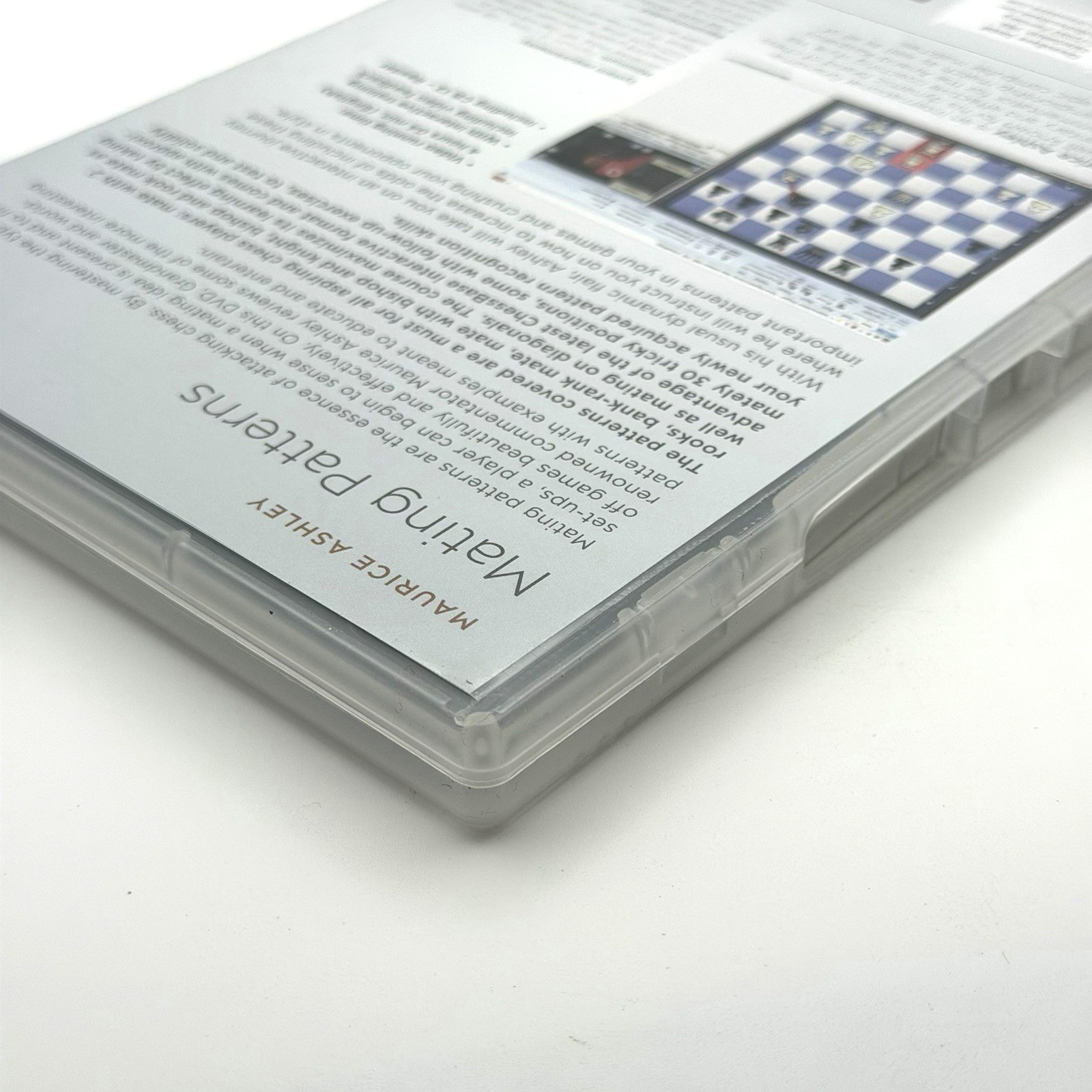 Fritz Trainer Mating Patterns Maurice Ashley - Chessbase PC DVD-ROM